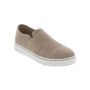 MIA AMORE Womens Beige Footbed Renna Toe Platform Slip On Sneakers Shoes 10 M
